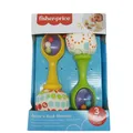 Produktbild: Baby-Rasseln Set Fisher-Price Rumba 2er bunt Perlen weich Greifspielzeug Baby