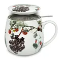Produktbild: Könitz 1151432139 Tea for One Tasse, Porzellan, Mehrfarbig, 13.2 x 8.2 x 9.7 cm