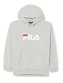 Produktbild: FILA Unisex Kinder Sande Classic Logo Kapuzenpullover, Light Grey Melange, 170/176