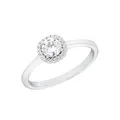 Produktbild: Amor Ring 925 Sterling Silber Damen Ringe, mit Zirkonia synth., Silber, Kommt in Schmuck Geschenk Box, 2035651