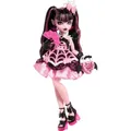 Produktbild: Monster High Scary Sweet Birthday Draculaura-Puppe im Partykleid mit Ballon und