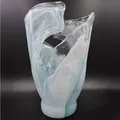 Produktbild: Murano Glas Vase Blaue Welle von Tammaro Home Made in Italy
