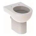 Produktbild: Geberit Stand-Flachspül-WC Renova we., 6 l, Abg. hor, teilgeschl. Form