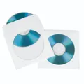 Produktbild: Hama CD-/DVD-Papier-Schutzhüllen, Weiß, 50er-Pack