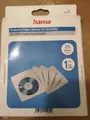 Produktbild: 1x25 Hama CD/DVD Papierhüllen weiss SK CD/DVD Blu-ray Hülle
