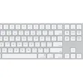 Produktbild: Apple Magic Tastatur Universal USB + Bluetooth QWERTY US Englisch Weiß - Weiß