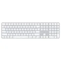 Produktbild: Apple Magic Keyboard mit Touch ID und Ziffernblock weiß US Englisch MXK73LB/A