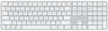 Produktbild: Apple Magic Keyboard 2024 mit Touch ID, weiße Tasten - US