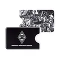 Produktbild: Borussia Mönchengladbach Kartenhalter Choreo von | Offizieller Fanartikel Fohlenshop | Kreditkartenetui| Choreo Grafik auf der Rückseite | 9,1x5,9 cm