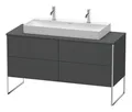 Produktbild: Duravit Xsquare Waschtischunterbau für Konsole 4 Auszüge 1400 x 548 x 778 mm...