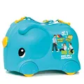 Produktbild: MOLTO | Kinderkoffer Molto Smiler Blau | Kinderreisekoffer, Kinderhandgepäck, Kinderhandgepäck, Lernspielzeug für Kinder, Für Kinder ab 36 Monaten