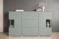 Produktbild: INOSIGN Sideboard Kenia (1 St), Sideboard mit 3 Schubladen, 6 Fächern, Glastüren, Breite 150 cm