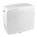 Produktbild: Stabilo-Sanitaer WC Aufputz-Spülkasten Toilette Tiefhängespülkasten Spülung 6-9 Liter einstellbar weiss mit Zubehör Kunststoff Start-Stop-Taste Wassersparfunktion