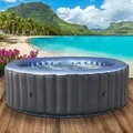 Produktbild: Brast - Whirlpool aufblasbar MSpa bergen 4 Personen Ø180x70cm Pool Wellness Massage Spa