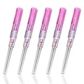 Produktbild: SOTICA 5 Stück Piercing Nadeln 20G, Katheter für Ohr Nase Lippe Piercing | 5 Stück 20G Piercing Nadeln – für Ohr, Nase, Lippe. Präzise, handlich, ideal für Piercing Zubehör.