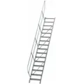 Produktbild: MUNK Aluminium-Treppe Stufen 45° 16 Stufen