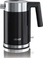 Produktbild: Graef Wasserkocher WK 402, 1 l, 1850 W, Edelstahl, schwarz
