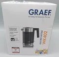 Produktbild: Graef WK 402 Wasserkocher Water Cooker Edelstahl/Schwarz 1 Liter 2015W #KT9274X-