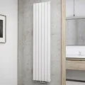 Produktbild: Schulte Design-Heizkörper Aachen, 180 x 46 cm, 910 Watt Leistung, Mittelanschluss, alpin-weiß, Wohnraumheizkörper für Zweirohr-Systeme