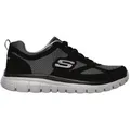 Produktbild: Skechers BURNS-AGOURA Sneaker Schnürschuh, Sportschuh mit Memory Foam grau|schwarz 42 EU