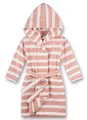Produktbild: Sanetta Mädchen-Bademantel rosa gestreift | Hochwertiger und kuscheliger Bademantel aus einem Baumwoll-Mix für Mädchen. Bademantel für Mädchen