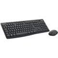 Produktbild: Logitech MK370 Combo for Business, große Tastatur und Maus kabellos, sicherer Logi Bolt USB-Empfänger, Bluetooth, global zertifiziert Windows/Mac/Chrome, Linux, Deutsches QWERTZ - Grau