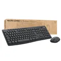 Produktbild: Logitech MK370 Combo for Business, große Tastatur und Maus kabellos, sicherer Lo