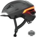 Produktbild: ABUS HYP-E - Smarter Fahrradhelm mit Blinkfunktion und Beleuchtung