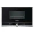Produktbild: Siemens BE634RGS1 Mikrowelle, 900 W, 21 L Garraum, LED-Innenbeleuchtung, Edelstahl