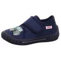 Produktbild: Superfit Bill WMS: Mittel Hausschuh Kindergarten Schuh im Jeans-Look, Größenschablone zum Download blau 27 EU