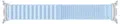 Produktbild: Samsung Fabric Band Ersatzarmband Größe=S/M Blau