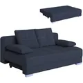 Produktbild: Schlafsofa - deep blue - mit Staukasten - Dauerschläfer
