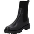 Produktbild: Palado Chelsea Boots Damen Ychi by Sila Sahin – moderne Stiefeletten Made in Portugal - leicht gefütterte Stiefel - bequeme Boots Schwarz UK5,5 - EU38