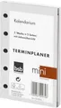 Produktbild: bsb Ersatzeinlage Kalendarium, 2026, ca. A8, 5-Fach Lochung, Mini Terminplaner Organizer, 02-0195