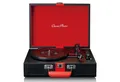 Produktbild: Lenco TT-110BKRD Plattenspieler (Riemenantrieb, Bluetooth, Retro-Design, Bluetooth, AUX-Streaming und Vinyl zu MP3-Formatierung)