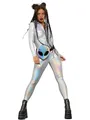 Produktbild: Smiffys Fever Miss Whiplash Mirror Holographic Costume