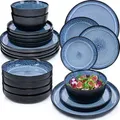 Produktbild: Sänger Tafelservice, Blau, Keramik, 44x45x54 cm, kratzfest, Essen & Trinken, Geschirr, Geschirr-Sets, Tafelservice