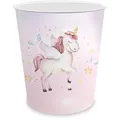 Produktbild: itenga Papierkorb 33106026, Einhorn, rund, aus Kunststoff, 11 Liter