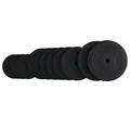 Produktbild: GYRONETICS® Hantelscheiben Set 30kg Gewichte Gewichtsscheiben Hantelset Hanteln