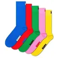 Produktbild: Happy socks 5P Solid Socks Mixed Baumwolle Gr 36/40