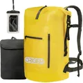 Produktbild: Wasserdichter Rucksack 35L/55L/85L Rolltop Rucksack Wasserdicht Dry Bag mit C...