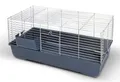 Produktbild: Kerbl Kleintierkäfig Baldo Inkl. Heuraufe, Gitter klappbar, Gitterabstand 2,2cm