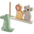 Produktbild: Fisher-Price Stapel-Tierwelt aus Holz (HXV04)