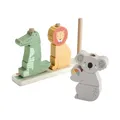 Produktbild: Fisher-Price Baby und Kleinkinder Stapel- und Sortiert-Tierwelt aus Holz, 10 Hol