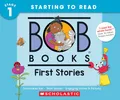 Produktbild: Bob Books First Stories: Phonics, Ages 4 and Up, Kindergarten Stage 1: Starting to Read (Bob Books, Stage 1, Starting to Read)