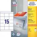 Produktbild: AVERY Zweckform Etiketten 3669 weiß 70,0 x 50,8 mm, 100 Blatt