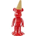 Produktbild: Kare Design Deko Figur Gelato Bear, Rot, Bär, Polyresin, 40x16x15cm (H/B/T)
