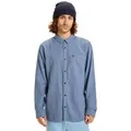 Produktbild: Quiksilver Langarmhemd Motherfly Solid blau XL