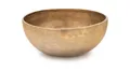 Produktbild: Handgemachte 22cm Messing-Klangschale aus Indien für Meditation & Entspannung