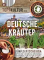 Produktbild: Saatscheiben Deutsche Kräuter, 5 Stk, 8 cm Durchmesser, 10g, Anzucht Samen-Set auf der Fensterbank oder dem Balkon, Gartenkresse, Bohnenkraut, Schnittlauch, TopfDill, Petersilie